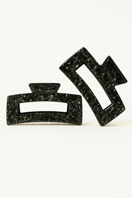 Black Marble XL Clip