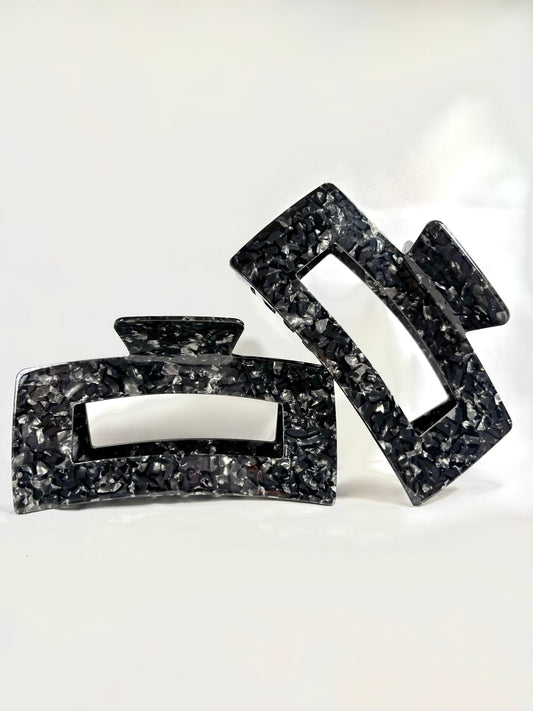 Black Marble XL Clip