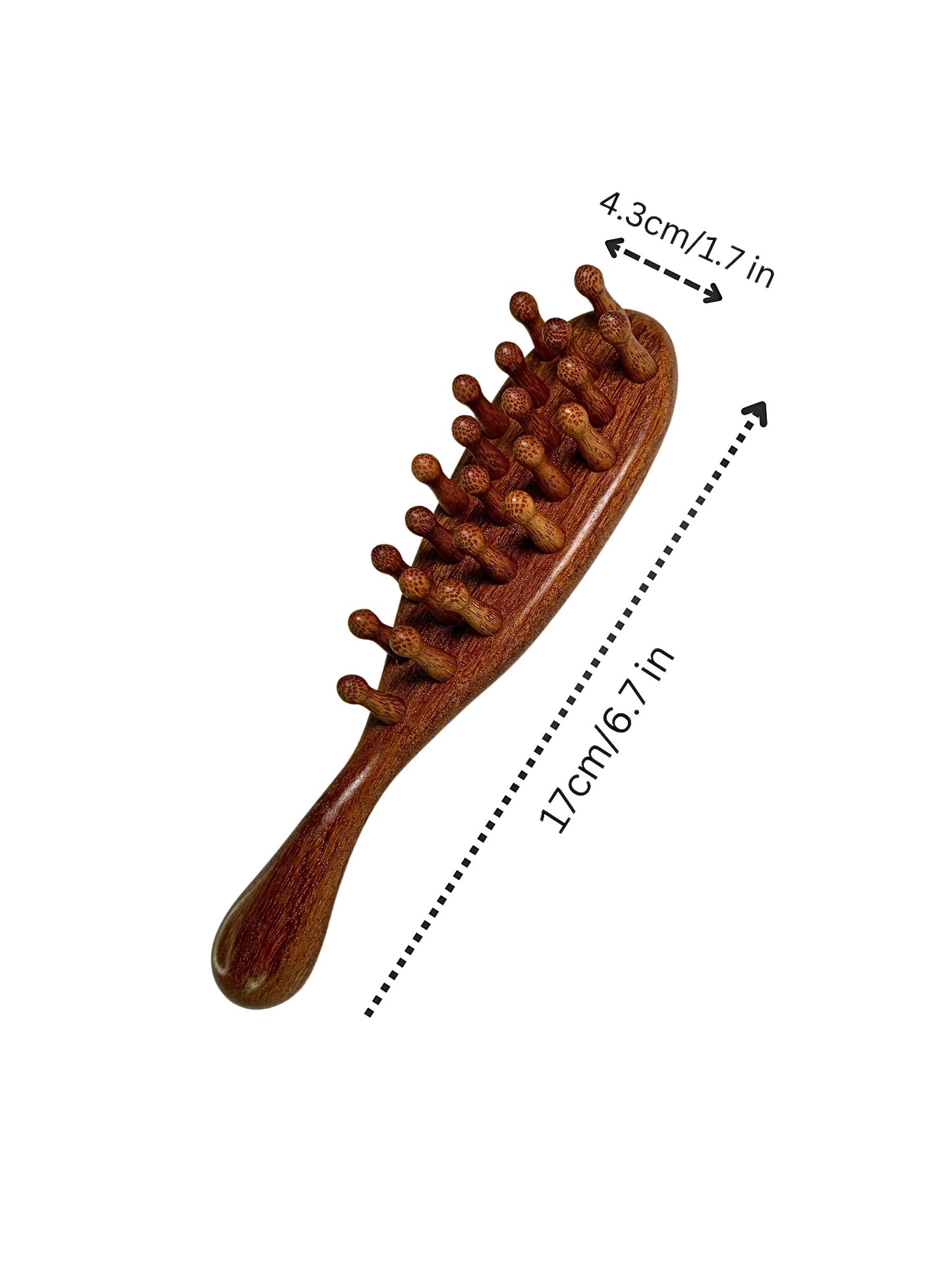 Wooden Massage & Styling Loc Brush