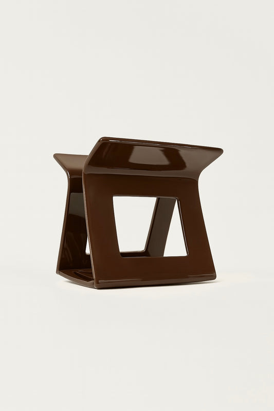 Brown Semi Clip